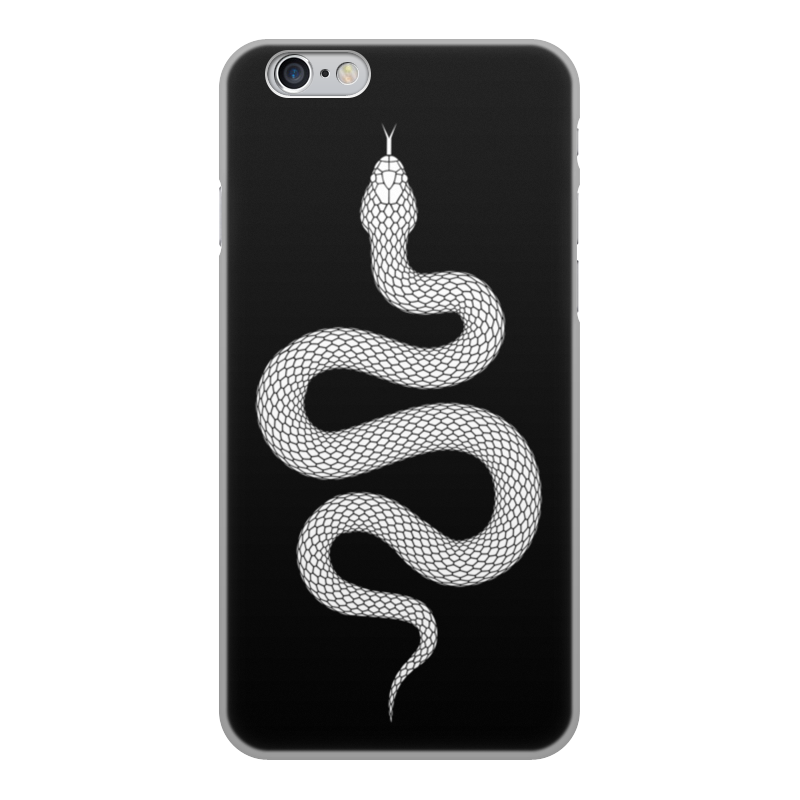 Printio Чехол для iPhone 6, объёмная печать Белая змея. printio чехол для iphone 6 объёмная печать белая змея