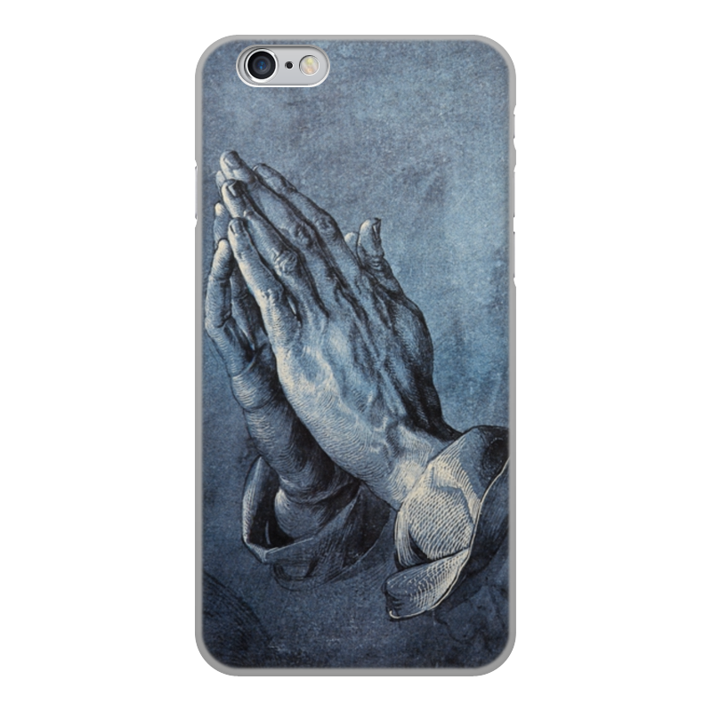 Printio Чехол для iPhone 6, объёмная печать Руки молящегося (альбрехт дюрер)