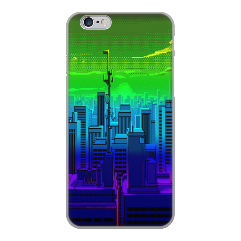 Printio Чехол для iPhone 6, объёмная печать Город