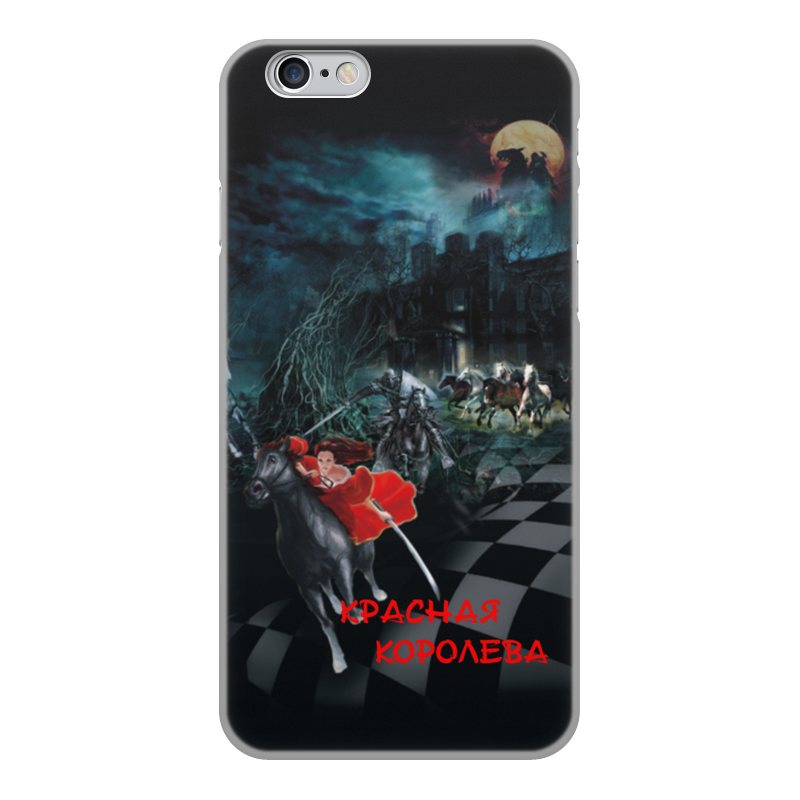 Printio Чехол для iPhone 6, объёмная печать Красная королева printio чехол для iphone 6 объёмная печать красная ртуть