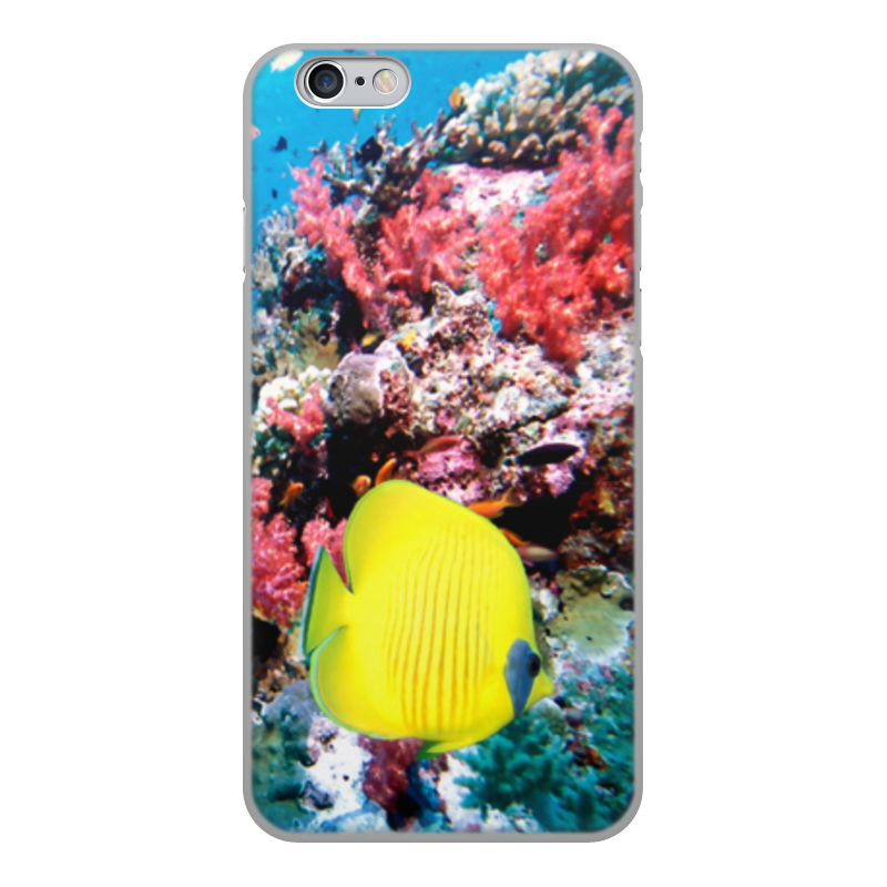 Printio Чехол для iPhone 6, объёмная печать Морской риф printio чехол для iphone 6 объёмная печать морской дракон фыр