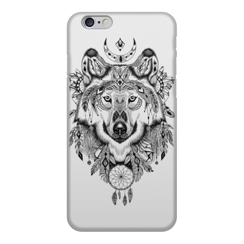 Printio Чехол для iPhone 6, объёмная печать Тотем. волк printio чехол для iphone 6 plus объёмная печать чёрно белый лев