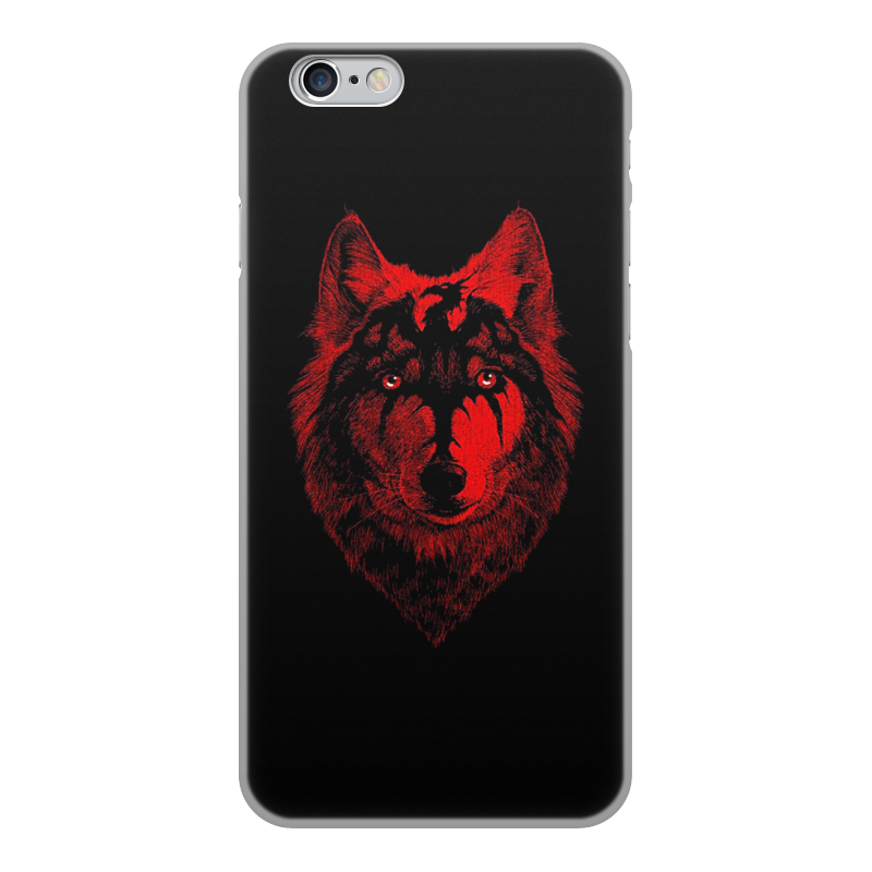 Printio Чехол для iPhone 6, объёмная печать Волки силиконовый чехол на vivo y5s волки для виво ю5с