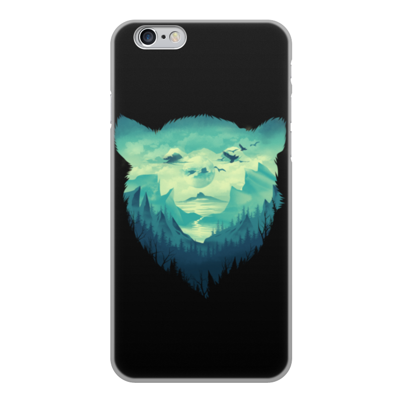 Printio Чехол для iPhone 6, объёмная печать Медвежий край