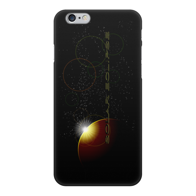 Printio Чехол для iPhone 6, объёмная печать Затмение солнца. printio чехол для iphone 6 объёмная печать покорение космоса