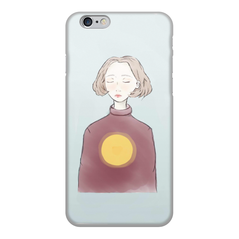 Printio Чехол для iPhone 6, объёмная печать Sun girl !