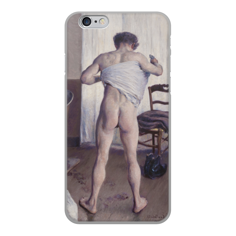 Printio Чехол для iPhone 6, объёмная печать Мужчина в ванной (картина кайботта) printio чехол для iphone 8 объёмная печать мужчина в ванной картина кайботта