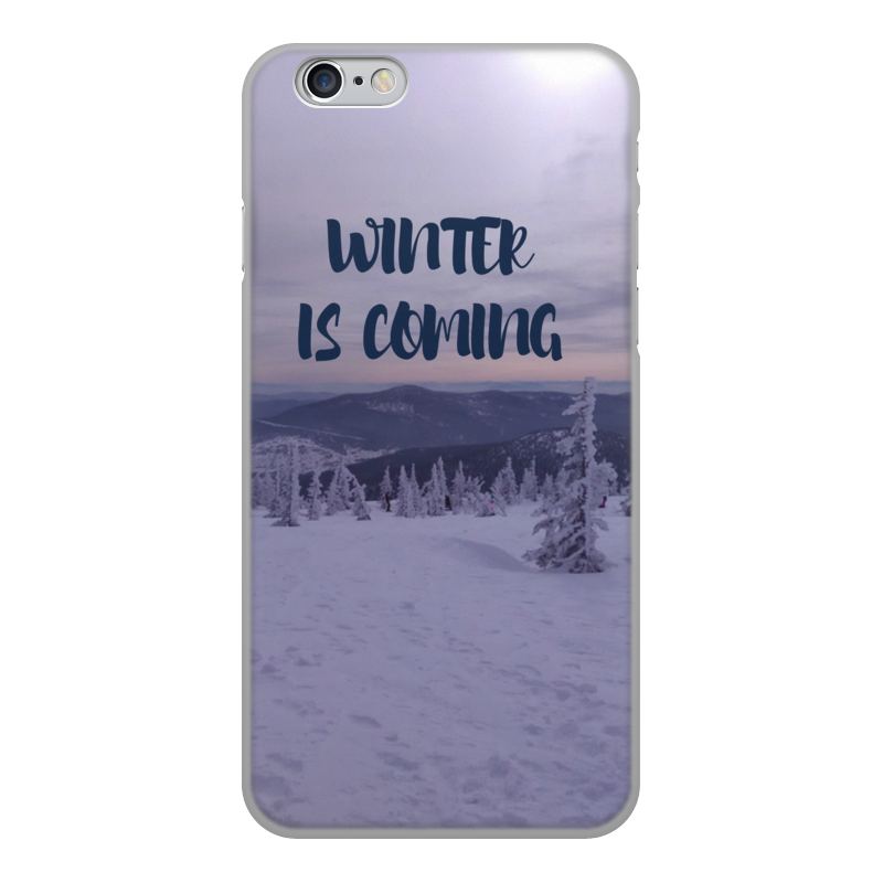 Printio Чехол для iPhone 6, объёмная печать Winter is coming жидкий чехол с блестками hello winter на xiaomi redmi 6 сяоми редми 6