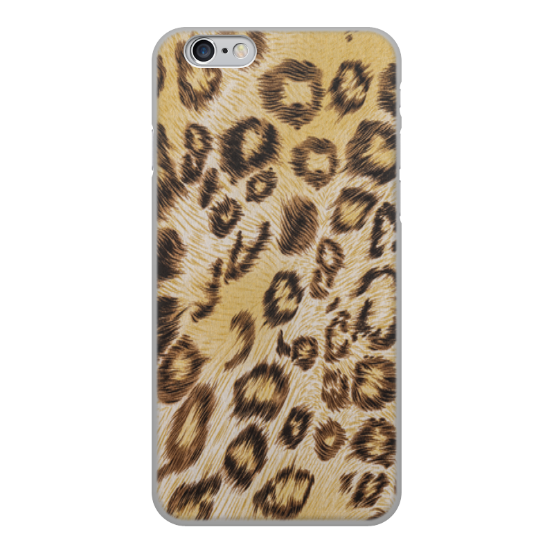 Printio Чехол для iPhone 6, объёмная печать Леопард printio чехол для iphone 6 plus объёмная печать леопард