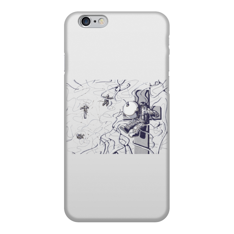 Printio Чехол для iPhone 6, объёмная печать Spaceman силиконовый чехол корги космонавт на meizu m8 мейзу м8