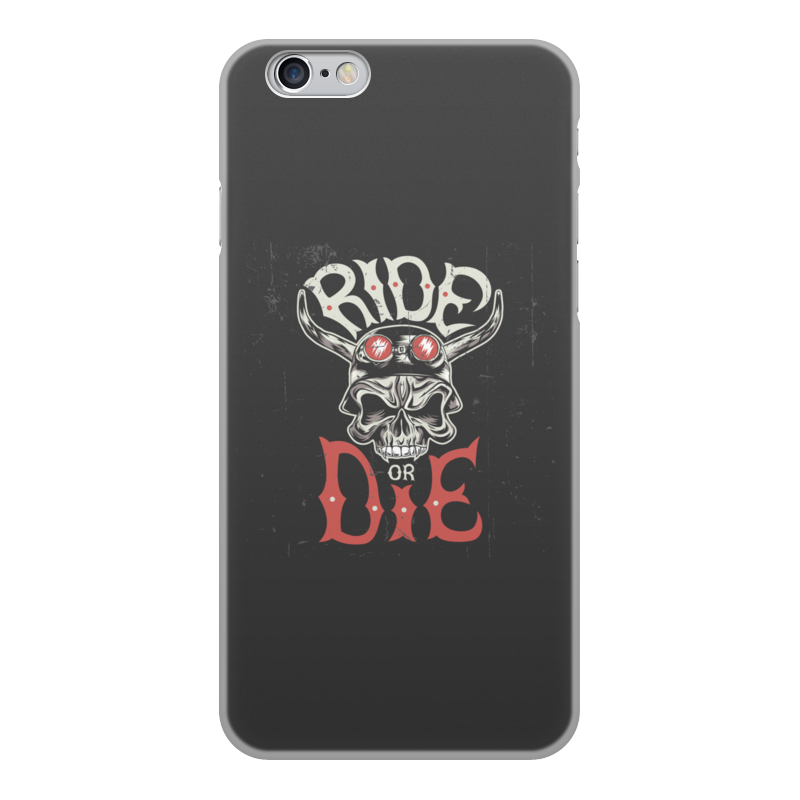Printio Чехол для iPhone 6, объёмная печать Ride die