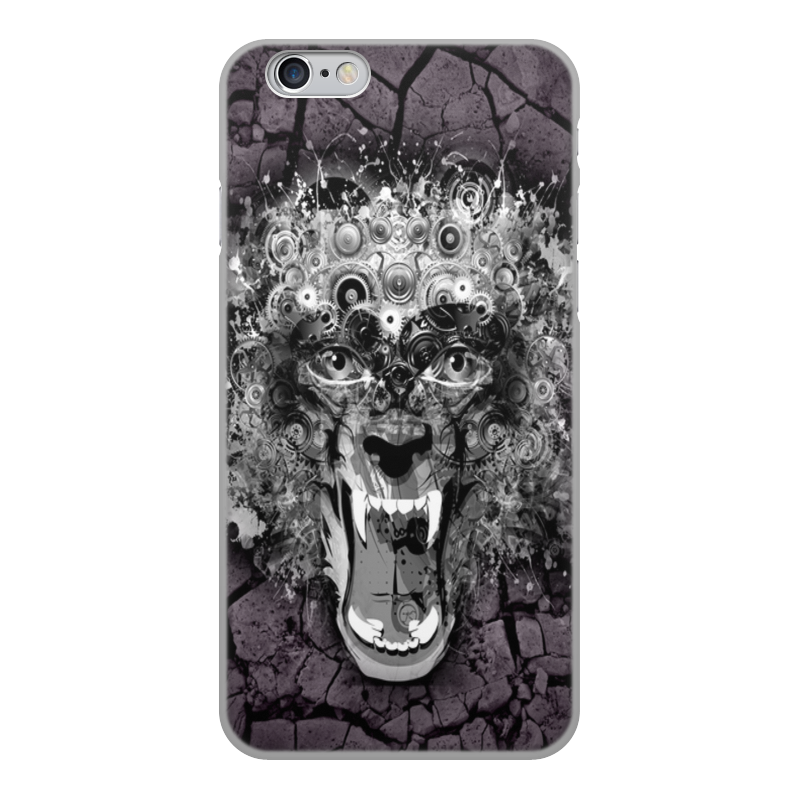Printio Чехол для iPhone 6, объёмная печать Медведь