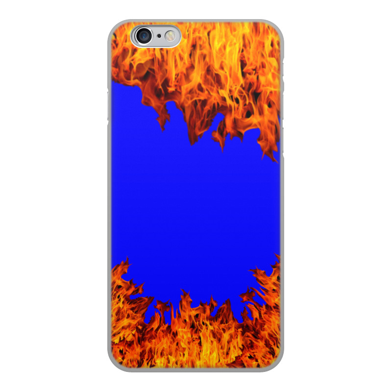 Printio Чехол для iPhone 6, объёмная печать Пламя огня printio чехол для iphone 7 plus объёмная печать пламя огня