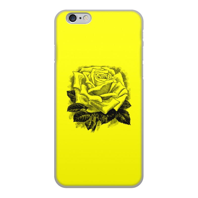 Printio Чехол для iPhone 6, объёмная печать Цветок printio чехол для iphone 6 объёмная печать цветок лотоса