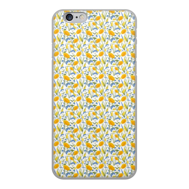 Printio Чехол для iPhone 6, объёмная печать Цветы printio чехол для iphone 6 объёмная печать чехол летние цветы