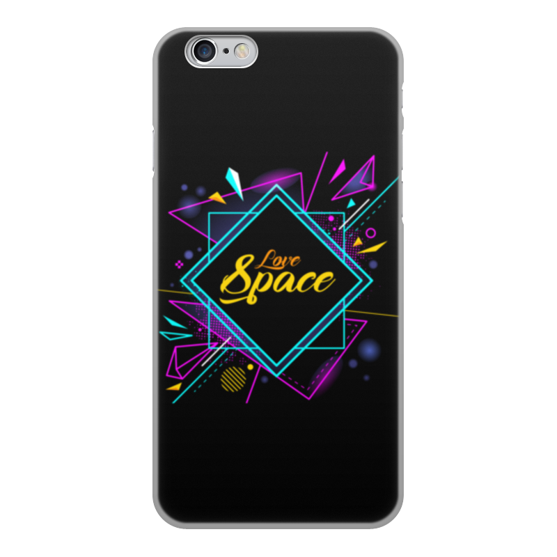 Printio Чехол для iPhone 6, объёмная печать Love space printio чехол для iphone 6 plus объёмная печать love