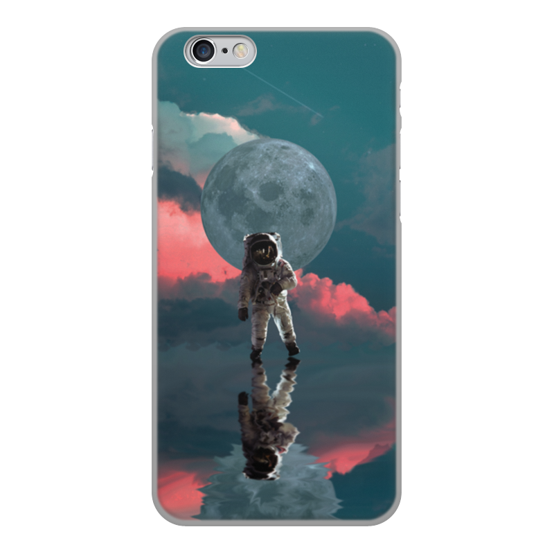 Printio Чехол для iPhone 6, объёмная печать Космонавт астронавт