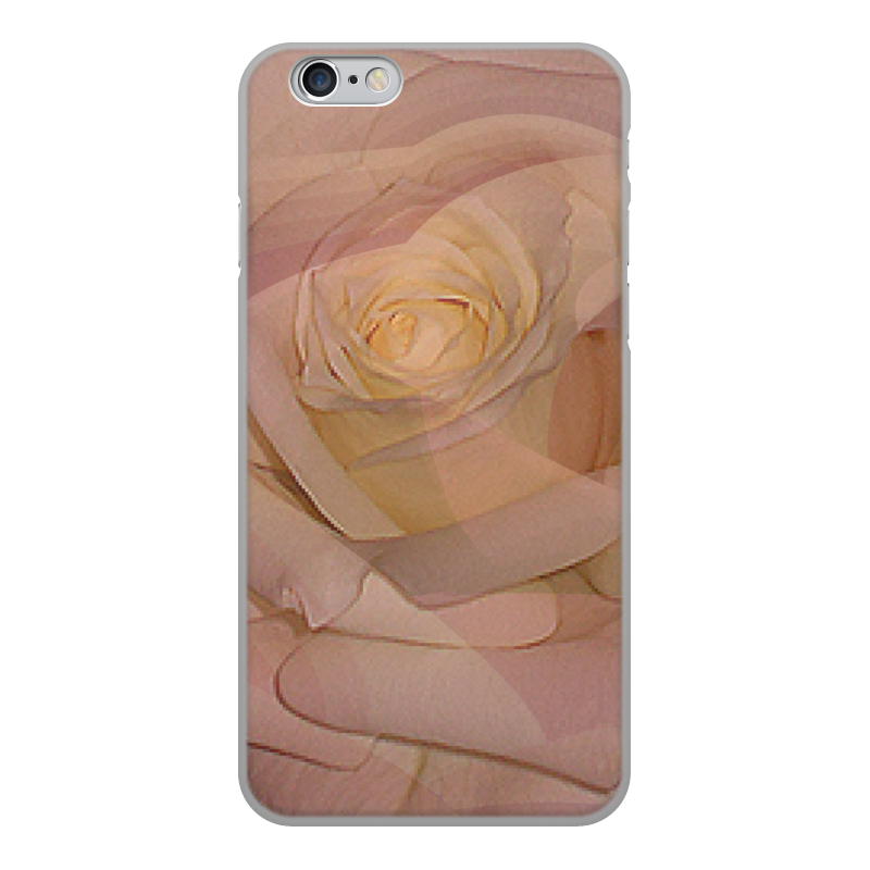 Printio Чехол для iPhone 6, объёмная печать Графическая роза. printio чехол для iphone 11 объёмная печать ледяная роза