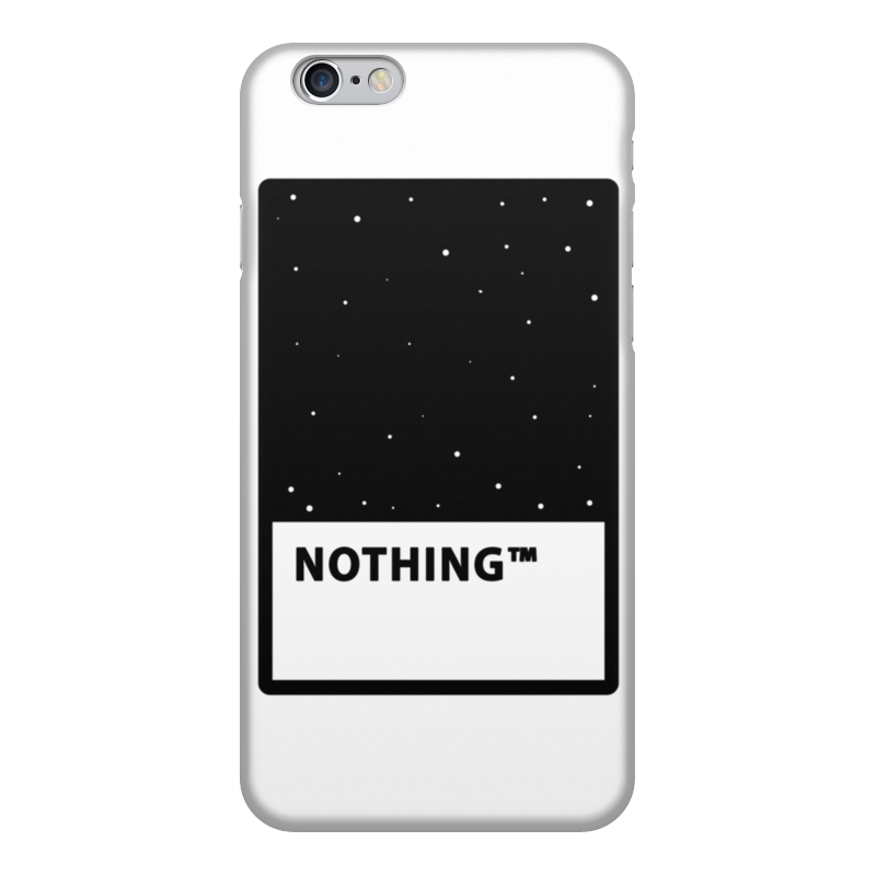 Printio Чехол для iPhone 6, объёмная печать Nothing