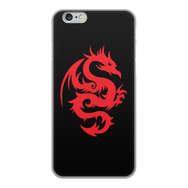 Printio Чехол для iPhone 6, объёмная печать Драконы фэнтези. символика