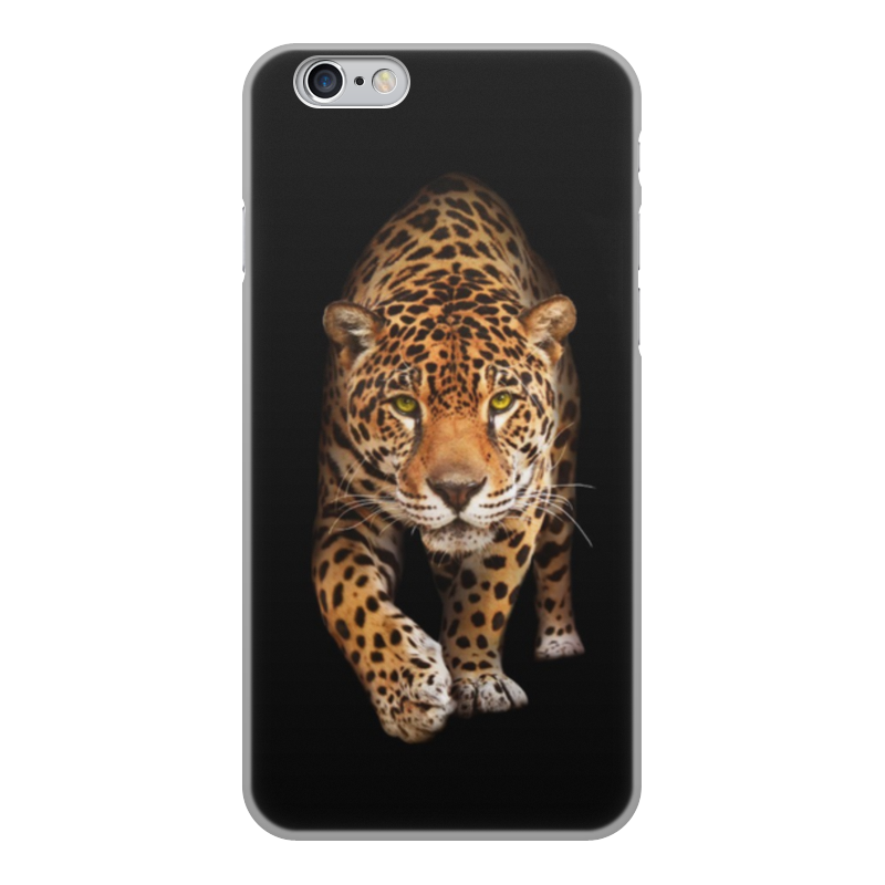 Printio Чехол для iPhone 6, объёмная печать Леопард. живая природа
