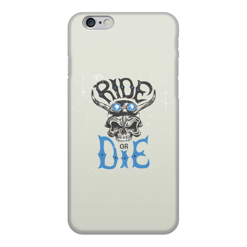 Printio Чехол для iPhone 6, объёмная печать Ride die