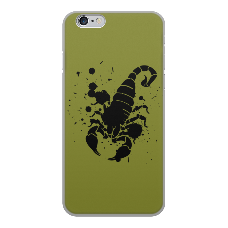 Printio Чехол для iPhone 6, объёмная печать Скорпион (24.10-21.11) printio чехол для iphone 6 объёмная печать сладкий скорпион