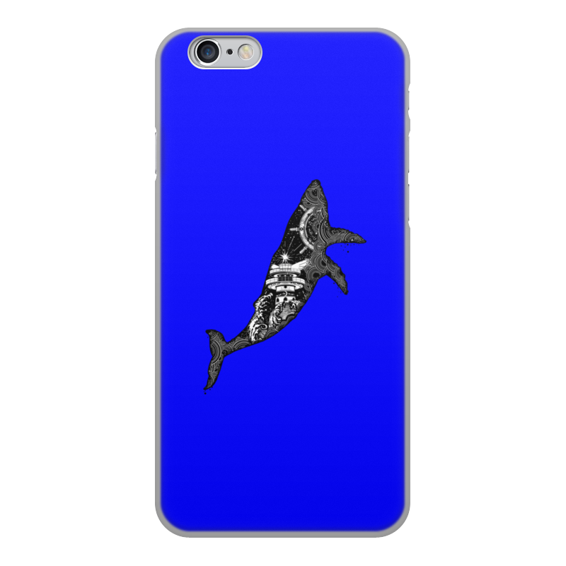 Printio Чехол для iPhone 6, объёмная печать Кит и море printio чехол для iphone 6 объёмная печать изумрудное море