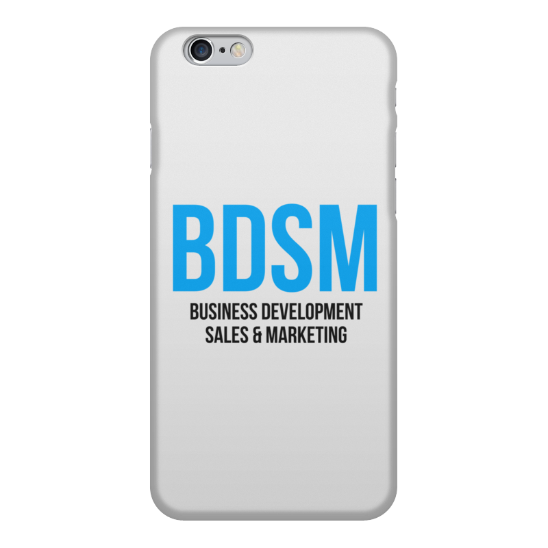 Printio Чехол для iPhone 6, объёмная печать Bdsm - business development, sales & marketing printio чехол для iphone 6 объёмная печать bdsm business development sales