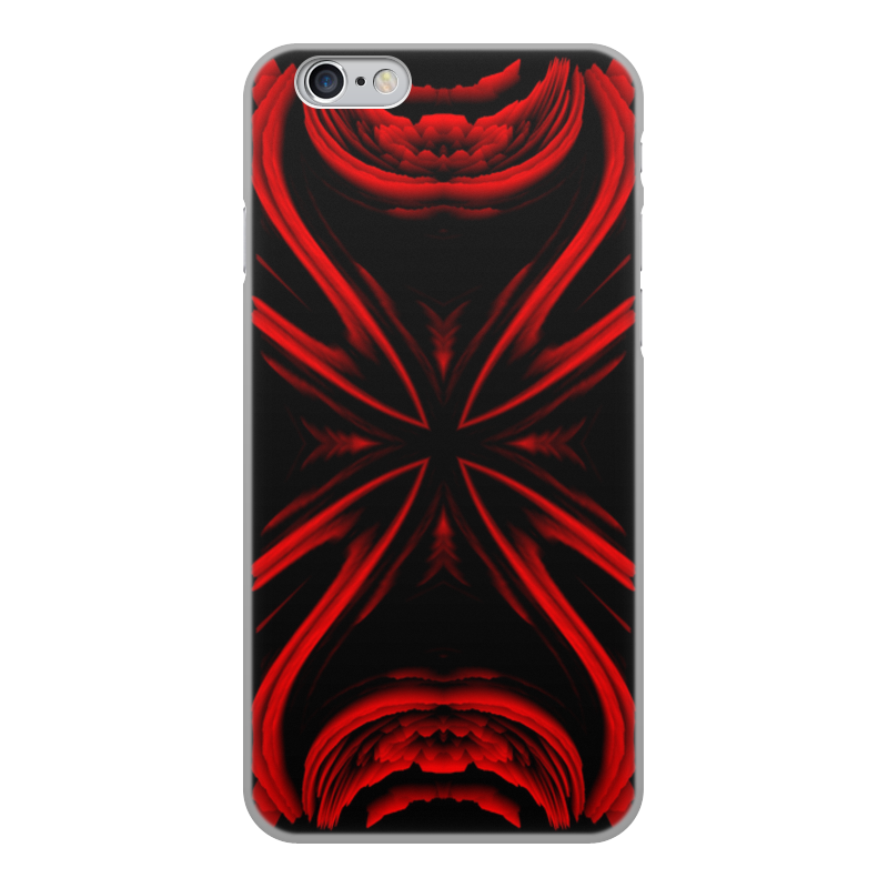 Printio Чехол для iPhone 6, объёмная печать Красная ртуть