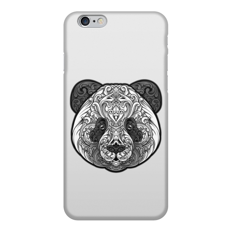 Printio Чехол для iPhone 6, объёмная печать Узорная панда printio чехол для iphone 6 plus объёмная печать узорная панда