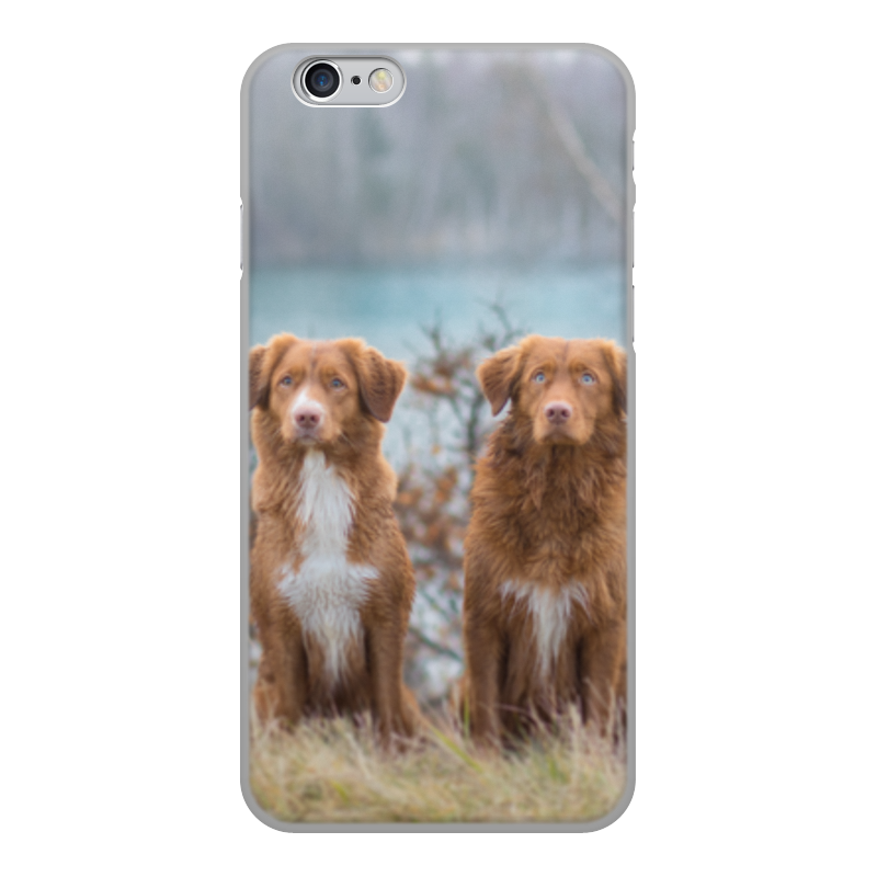 Printio Чехол для iPhone 6, объёмная печать Собаки printio чехол для iphone 6 объёмная печать портрет морды собаки