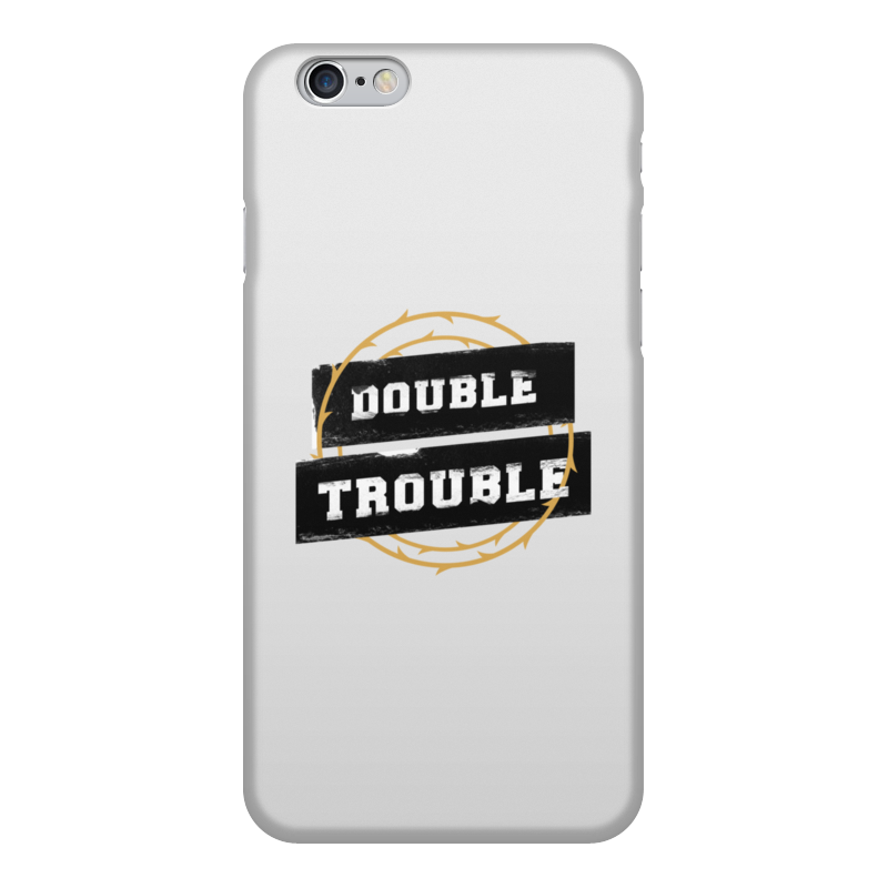 Printio Чехол для iPhone 6, объёмная печать Double trouble