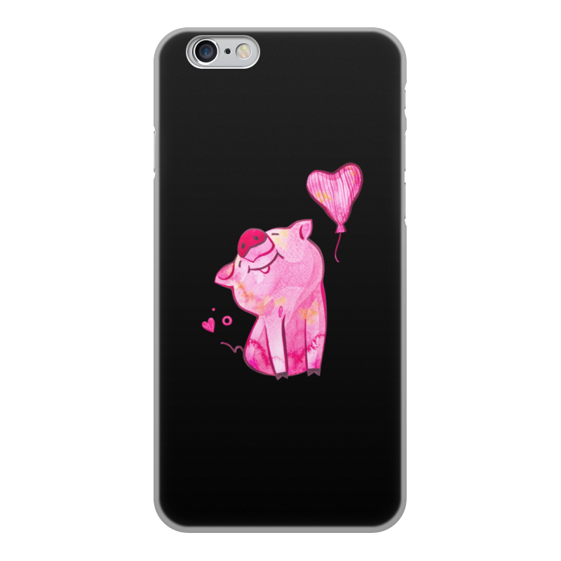 Printio Чехол для iPhone 6, объёмная печать Свинка