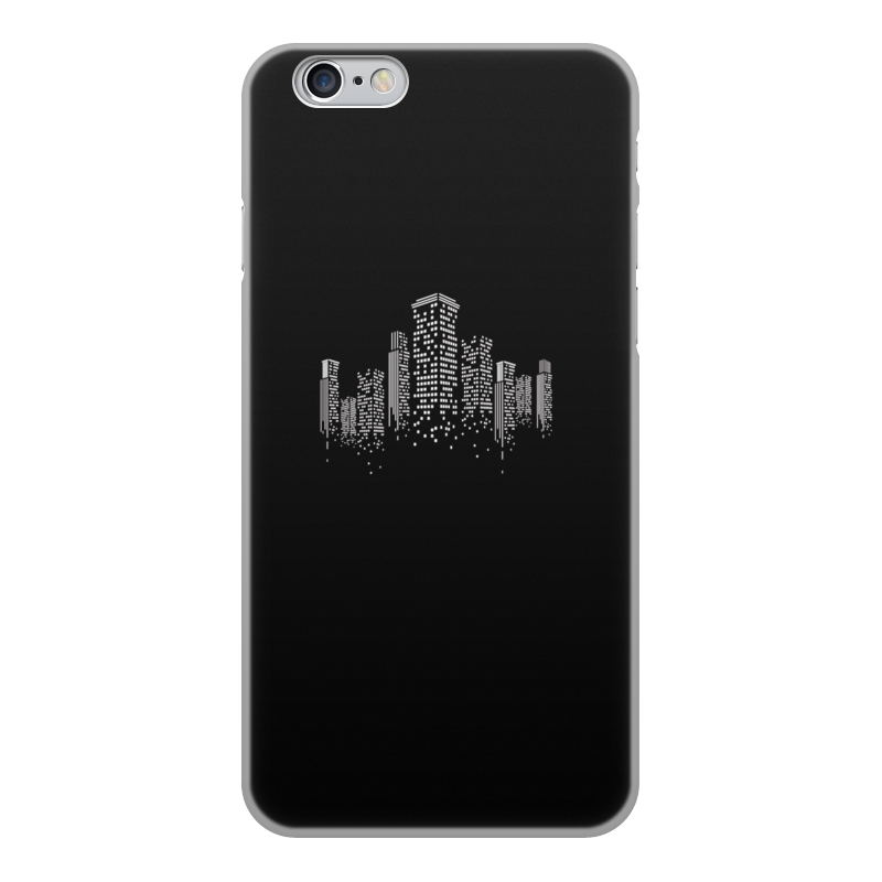 Printio Чехол для iPhone 6, объёмная печать Огни ночного города printio чехол для iphone 6 plus объёмная печать чёрно белый лев