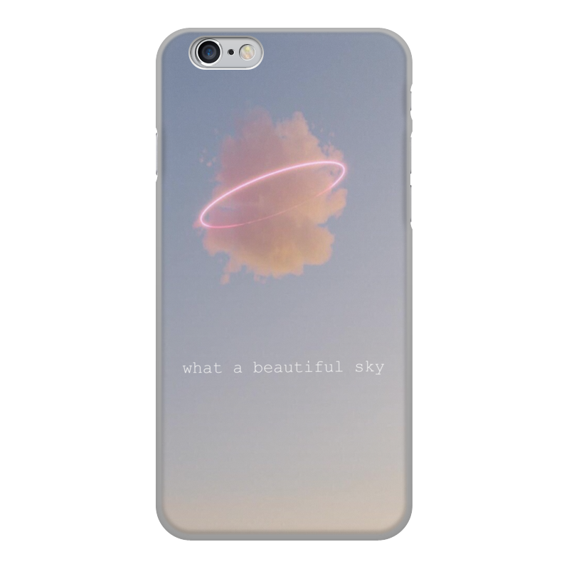 Printio Чехол для iPhone 6, объёмная печать What a beautiful sky
