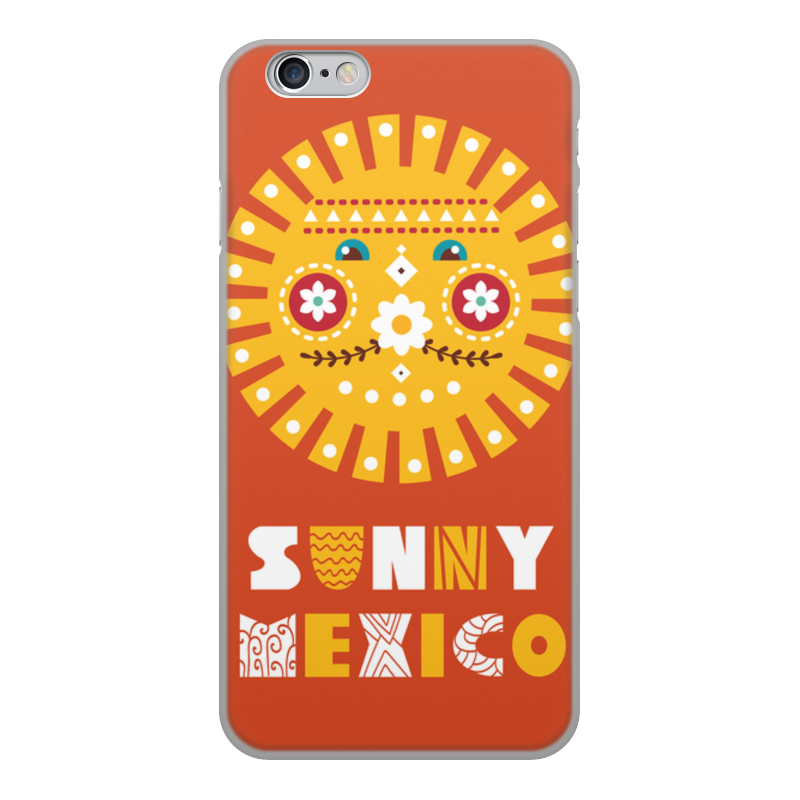 Printio Чехол для iPhone 6, объёмная печать Мексика