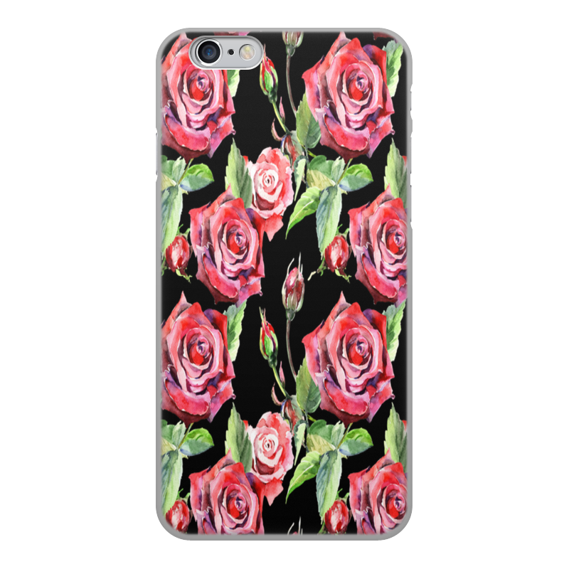 Printio Чехол для iPhone 6, объёмная печать Букет роз
