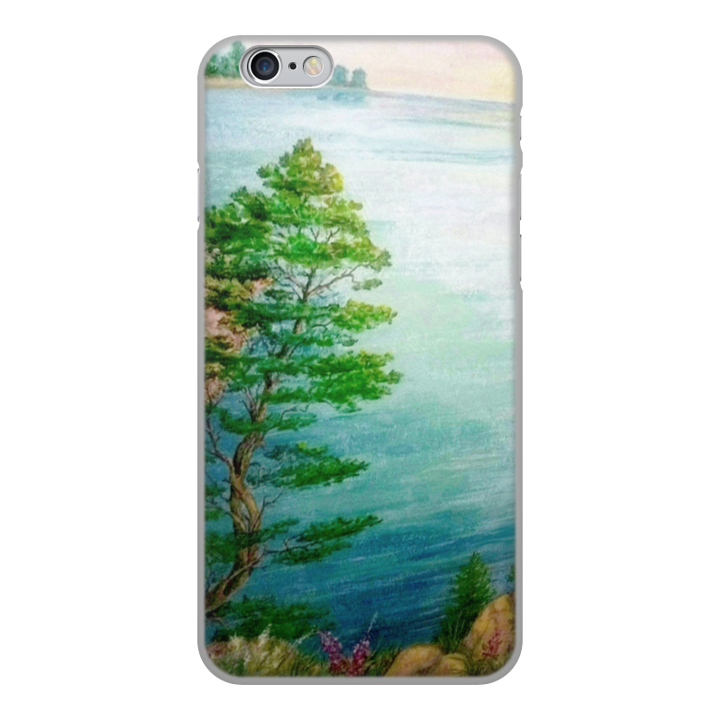 Printio Чехол для iPhone 6, объёмная печать Песчаный берег