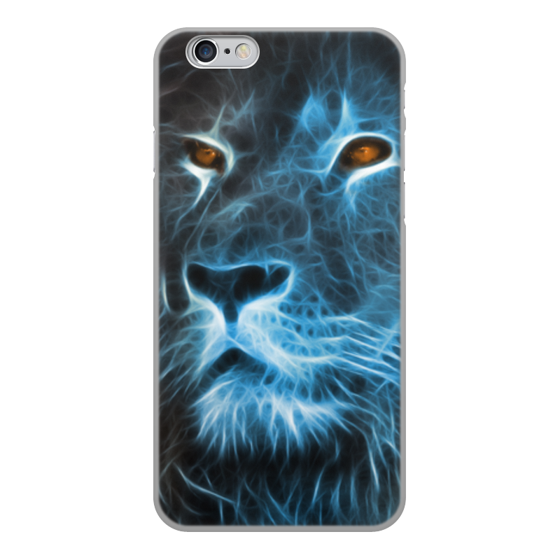 Printio Чехол для iPhone 6, объёмная печать Царь зверей
