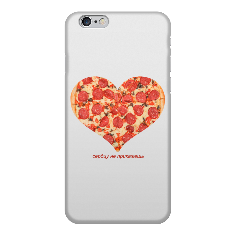 рецепты вкусной пиццы Printio Чехол для iPhone 6, объёмная печать Пицца