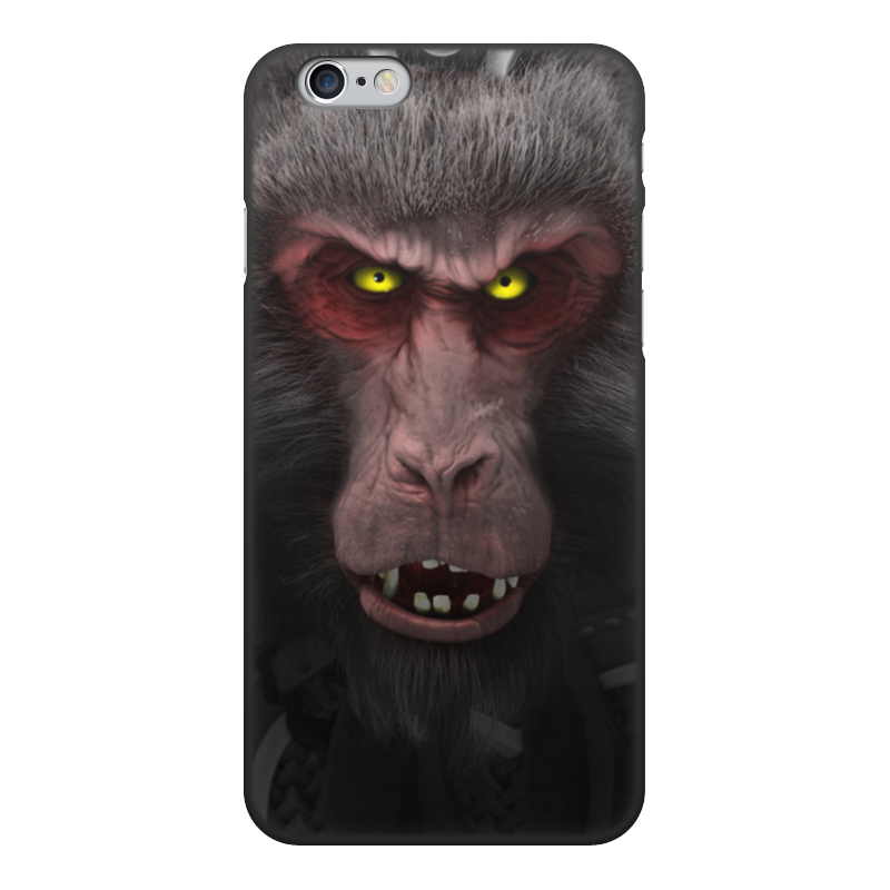 Printio Чехол для iPhone 6, объёмная печать Царь обезьян printio чехол для iphone 7 объёмная печать царь обезьян