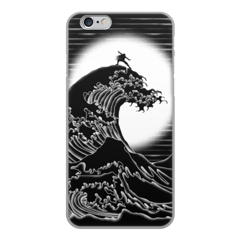 Printio Чехол для iPhone 6, объёмная печать Наездник волны жидкий чехол с блестками на гребне волны 2 на xiaomi redmi 6 сяоми редми 6