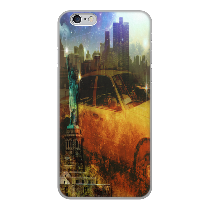 Printio Чехол для iPhone 6, объёмная печать Город