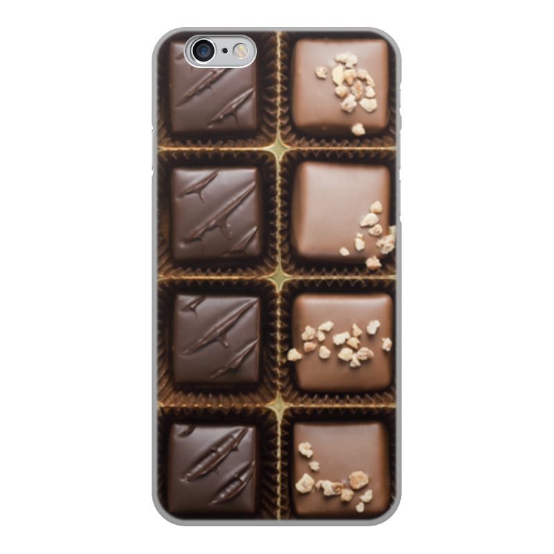 Printio Чехол для iPhone 6, объёмная печать Шоколад printio чехол для iphone 6 объёмная печать шоколад