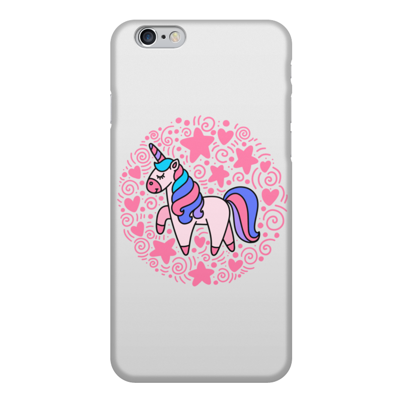 Printio Чехол для iPhone 6, объёмная печать Unicorn printio чехол для iphone 6 объёмная печать go to hell unicorn
