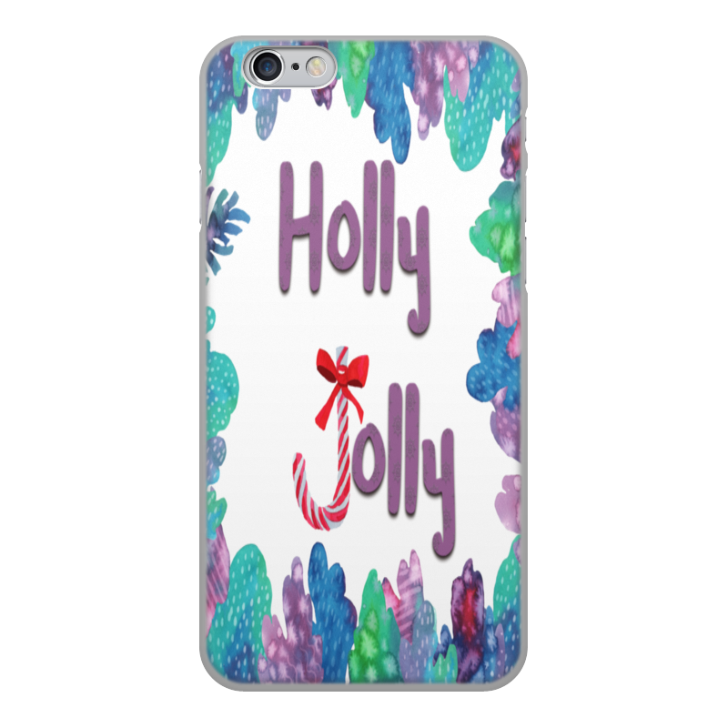 Printio Чехол для iPhone 6, объёмная печать Holly jolly printio чехол для iphone 7 объёмная печать holly jolly