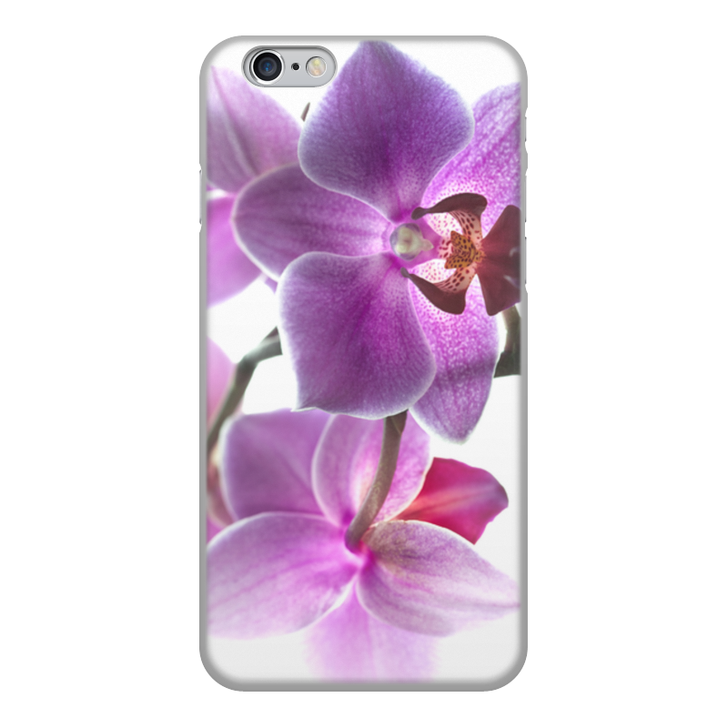 Printio Чехол для iPhone 6, объёмная печать Орхидея printio чехол для iphone 6 объёмная печать цветок яблони