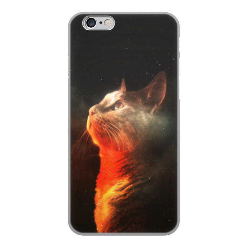 Printio Чехол для iPhone 6, объёмная печать Кошка