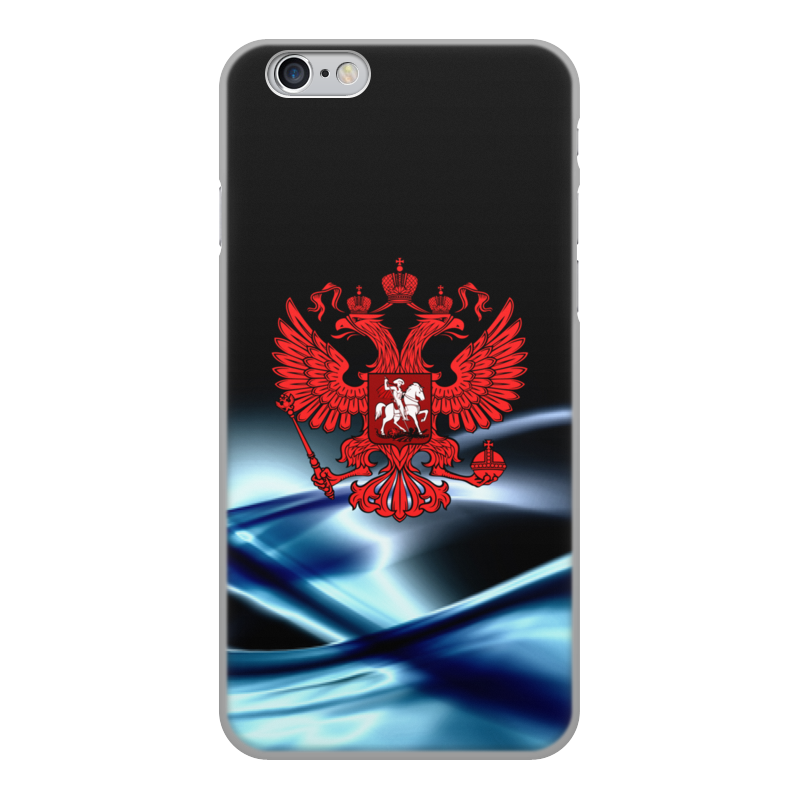 Printio Чехол для iPhone 6, объёмная печать Герб россии